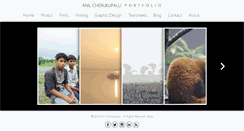 Desktop Screenshot of anilcherukupalli.com